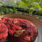 Red Velvet Stuffed Cookies